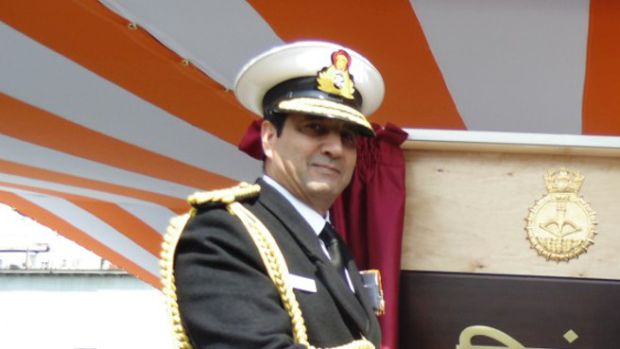 Admiral Robin Dhowan will be replaced by Vice Admiral Sunil Lamba (Photo Courtesy: Indian Navy) Admiral Robin Dhowan will be replaced by Vice Admiral Sunil Lamba (Photo Courtesy: Indian Navy)